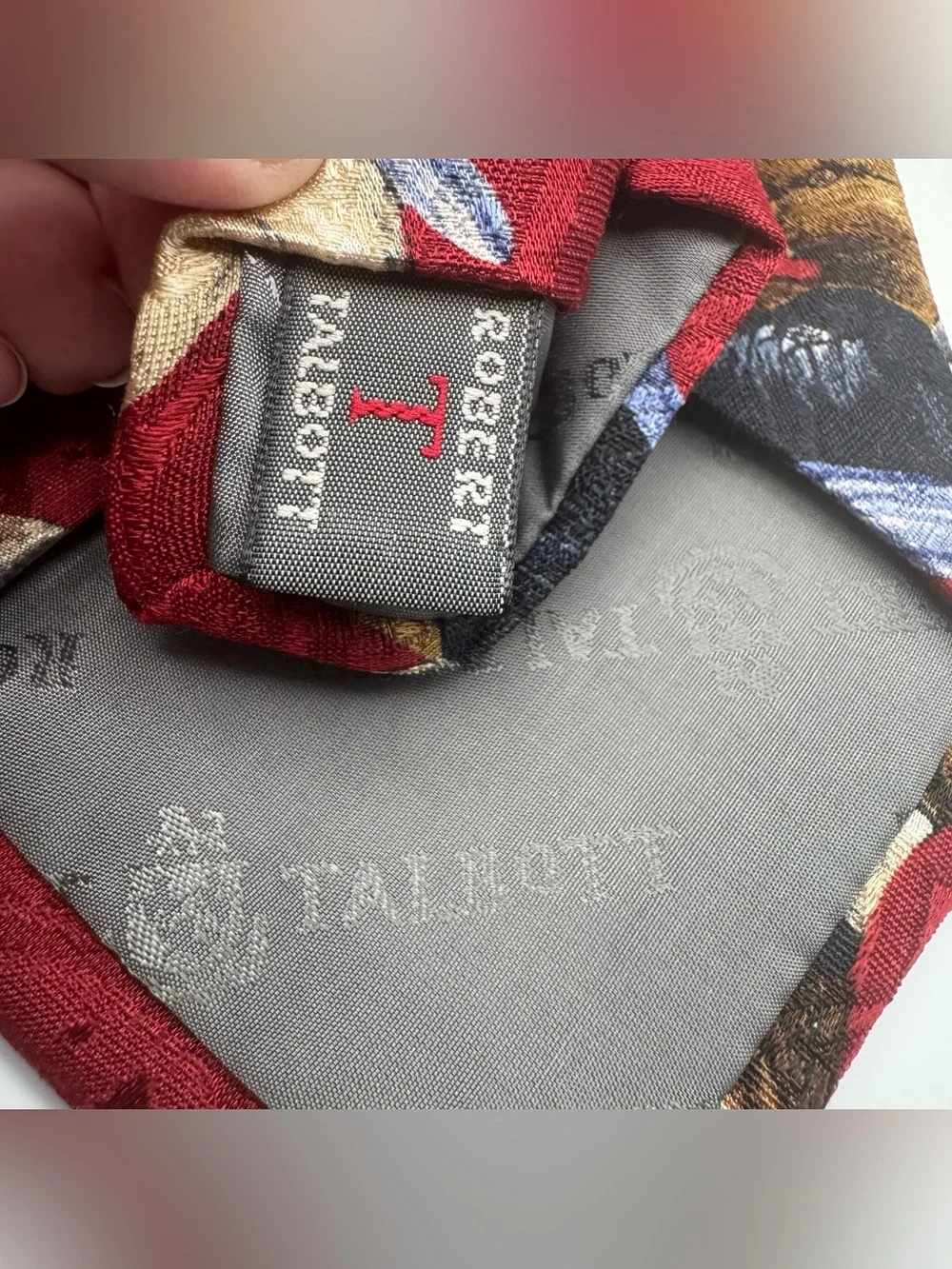 Vintage Robert Talbott Jacobson’s Duck Mallard Silk Necktie Made in USA